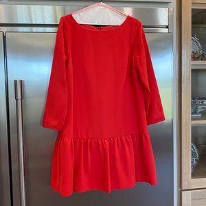 J. Crew Red Dress